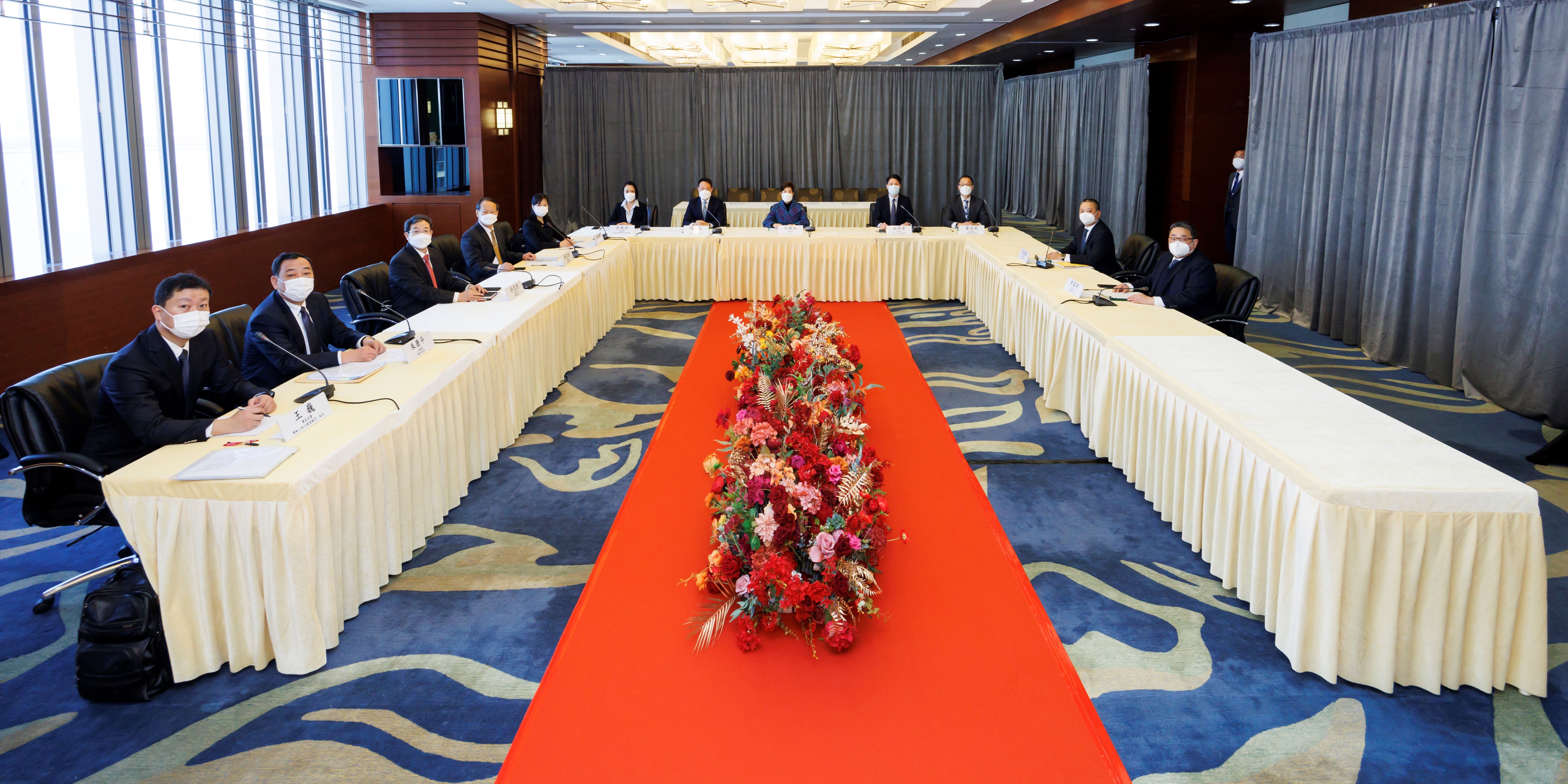 High-level meeting with Mainland and Macao to combat smuggling activities