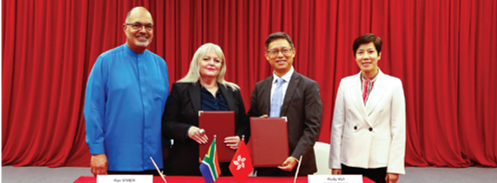 Signing of AEO Mutual Recognition Arrangement Action Plan with South African Revenue Service (#063)